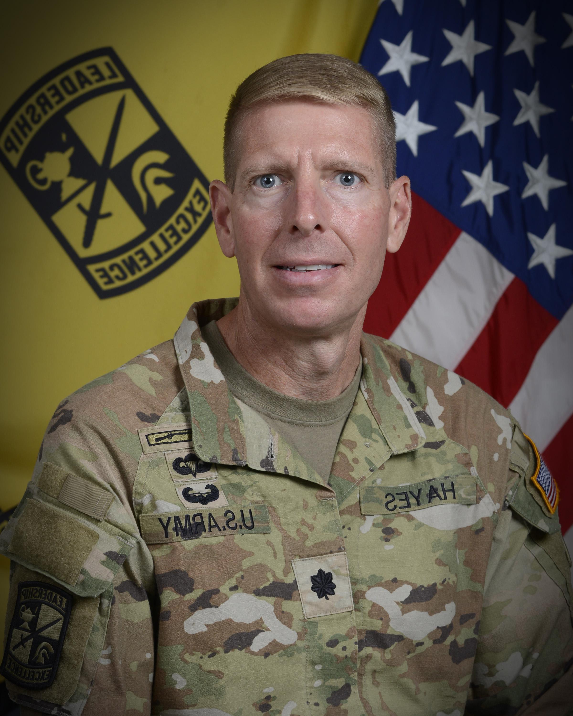 LTC Brian P. 海耶斯肖像